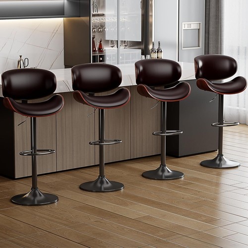 Bar stools set bentwood - 4,,