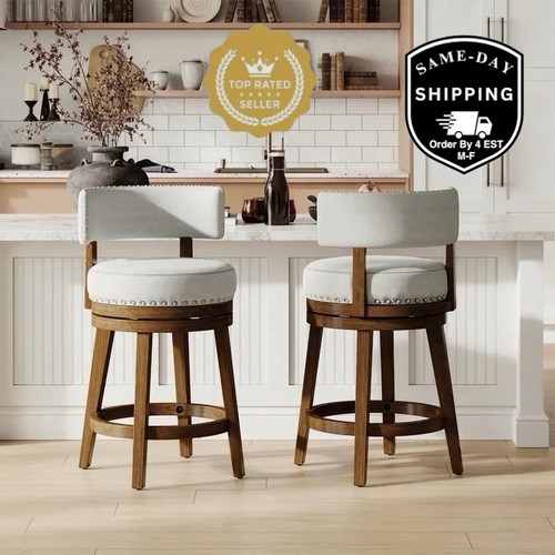 Swivel bar stool - (1,