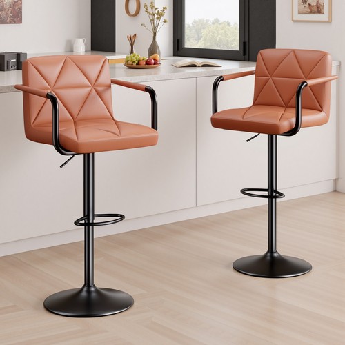 Set swivel bar stools - stools, pu